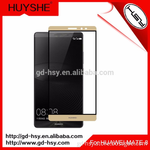 HUYSHE anti-broken tempered glass 2.5D full cover screen protector for Huawei Mate 8